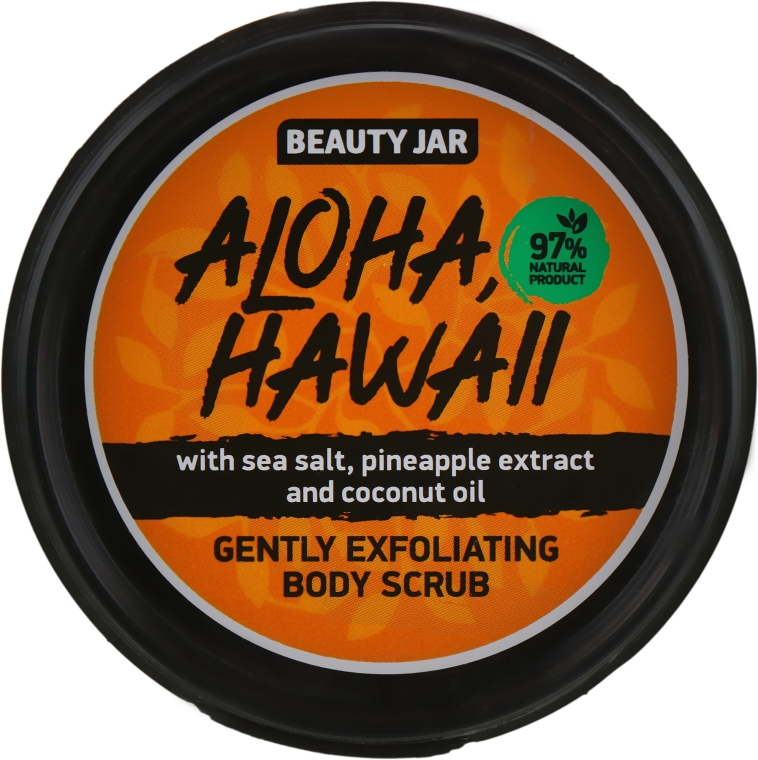Скраб для тела "Aloha, Hawaii" - Beauty Jar Gently Exfoliating Body Scrub — фото N1