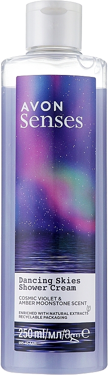 Кремовый гель для душа - Avon Senses Dancing Skies Shower Gel — фото N1