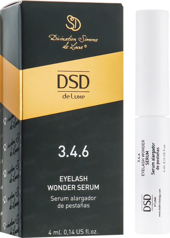 Сыворотка для роста ресниц №3.4.6 - Simone DSD De Luxe DSD Eyelash Wonder Serum — фото N1