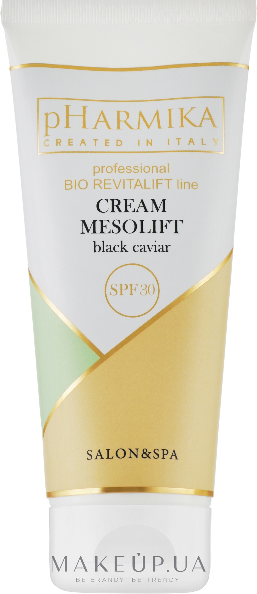 Крем для обличчя "Мезоліфтинг із чорною ікрою" - pHarmika Cream Mesolift Black Caviar SPF 30 — фото 200ml