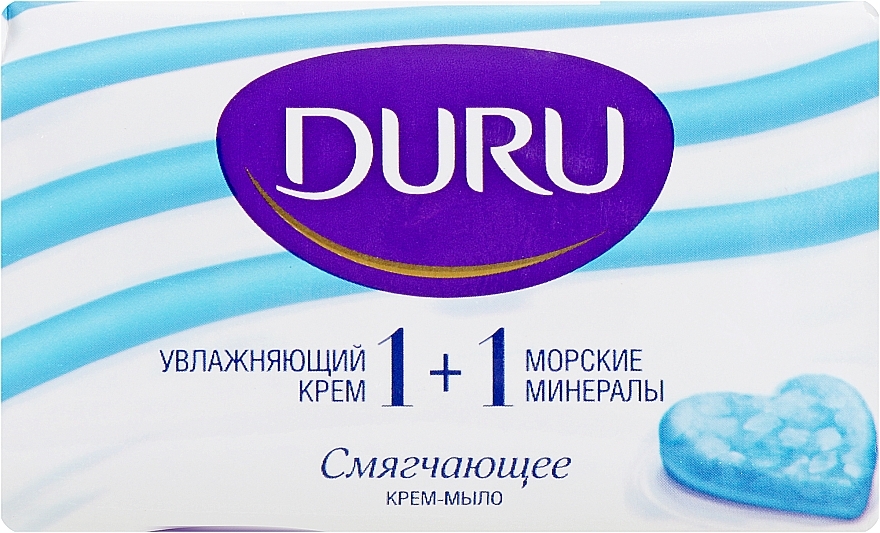 Крем-мило "Морські мінерали" - Duru 1+1 Soap