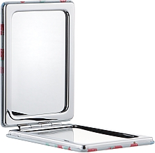Зеркало двойное квадратное "Напиток", металл, вариант 4 - Cosmo Shop CS А09 — фото N2