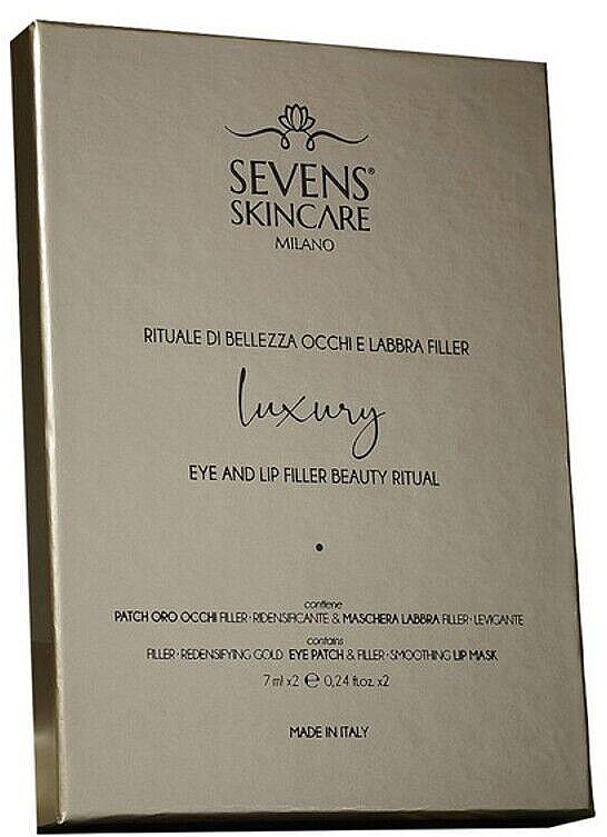 Филлер для глаз и губ - Sevens Skincare Eye & Lip Beauty Ritual Filler Luxury — фото N1