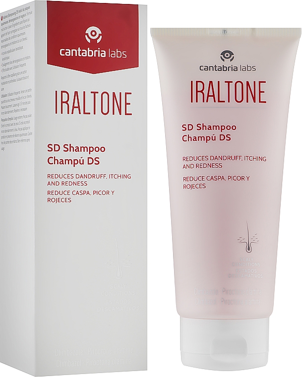 Шампунь проти лупи і себореї - Cantabria Labs Iraltone SD Shampoo — фото N2