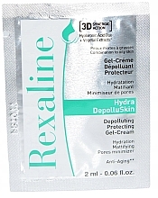 Захисний гель-крем для обличчя "Детокс" - Rexaline Hydra 3D Hydra-DepolluSkin Gel-Cream (пробник) — фото N1
