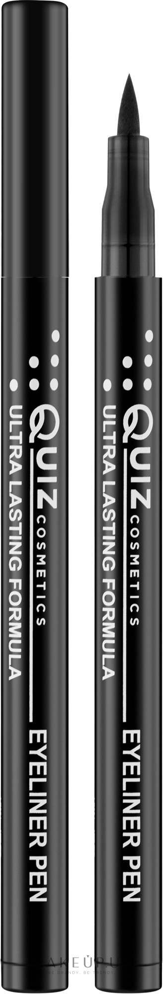 Подводка для глаз - Quiz Cosmetics Eyeliner Pen — фото 4ml