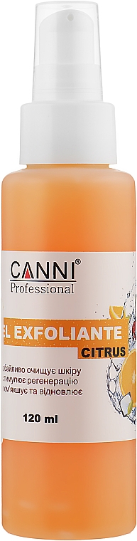Гель-эксфолиант "Цитрус" - Canni Gel Exfoliant Citrus — фото N3