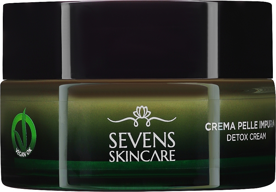 Крем для жирної шкіри обличчя - Sevens Skincare — фото N1