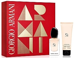 Парфумерія, косметика  Giorgio Armani Si - Набір (edp/30ml + b/lot/75ml) 