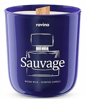Ароматическая свеча "Savage" - Ravina Aroma Candle — фото N1