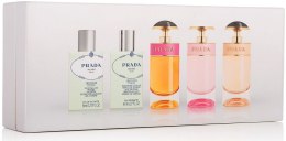 Парфумерія, косметика Prada Candy - Набір (edp 8ml + edp 7ml + edt 7ml + edt 7ml + edp 8ml)