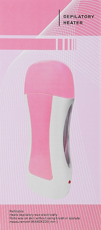 Нагреватель воска для депиляции, розовый - Konsung Beauty — фото N1