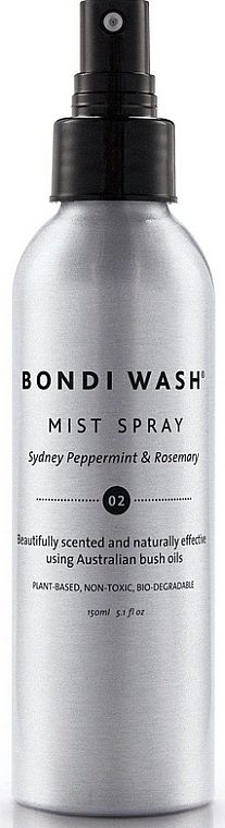 Спрей для приміщень "М'ята і розмарин" - Bondi Wash Mist Spray Sydney Peppermint & Rosemary — фото N1