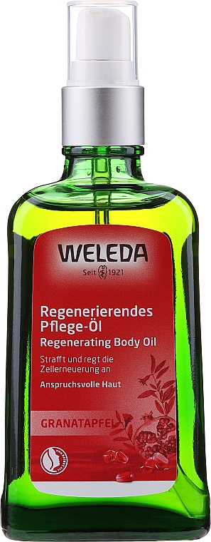 Гранатовое восстанавливающее масло для тела - Weleda Pomegranate Regenerating Body Oil — фото N6