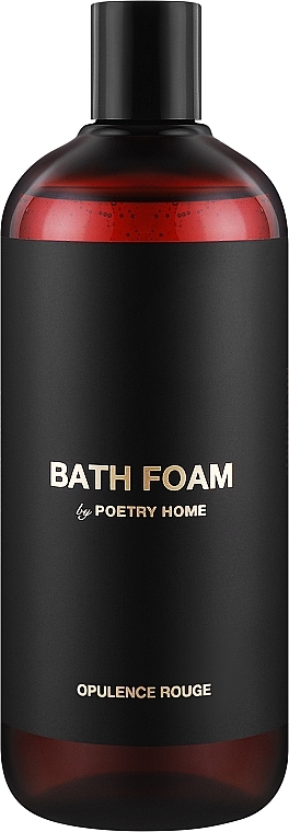 Poetry Home Opulence Rouge Bath Foam - Парфюмированная пена для ванн — фото N1