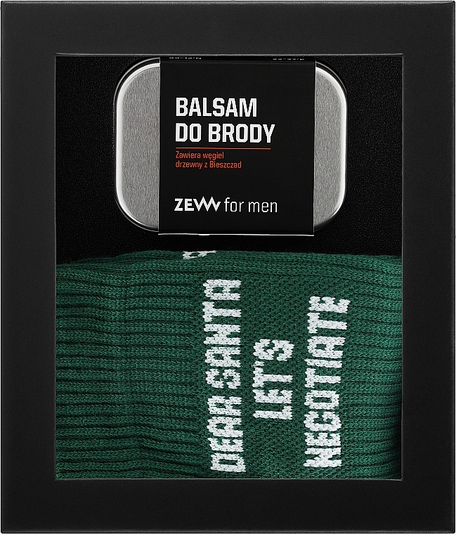 Набор - Zew For Men (balm/80ml + socks) — фото N1