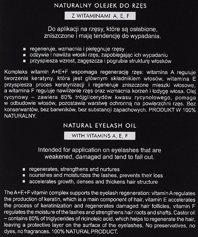 Олія для вій - Silcare Amely Lashes System Regenelash Oil For Eyelashes — фото N2