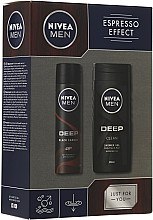 Парфумерія, косметика Набір - NIVEA MEN Espresso Effect (sh/gel/250ml + deo/spay/150ml)