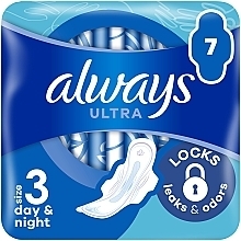 Гигиенические прокладки, 7 шт. - Always Ultra Night Instant Dry Protection — фото N1