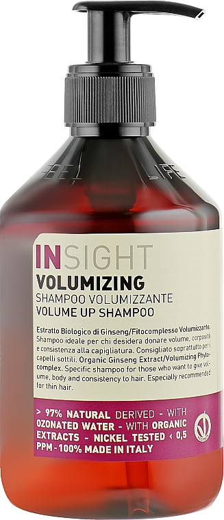 Шампунь для об'єму волосся - Insight Volumizing Shampoo — фото N2