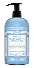 Цукрове рідке мило для дітей - Dr. Bronner’s Organic Sugar Soap Baby-Mild — фото N2