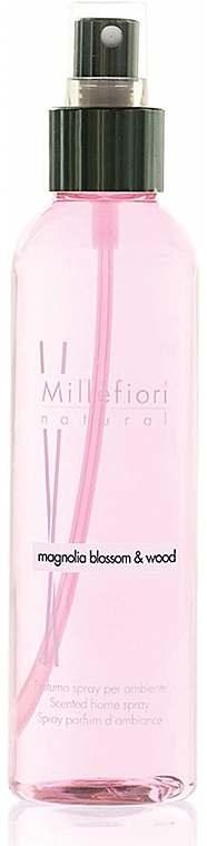 Ароматичний спрей для дому "Квітка магнолії та дерево" - Millefiori Milano Natural Home Spray — фото N1