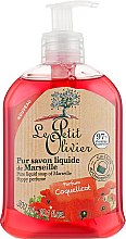 Мыло жидкое с ароматом мака - Le Petit Olivier Pure Liquid soap of Marseille Poppy perfume — фото N1