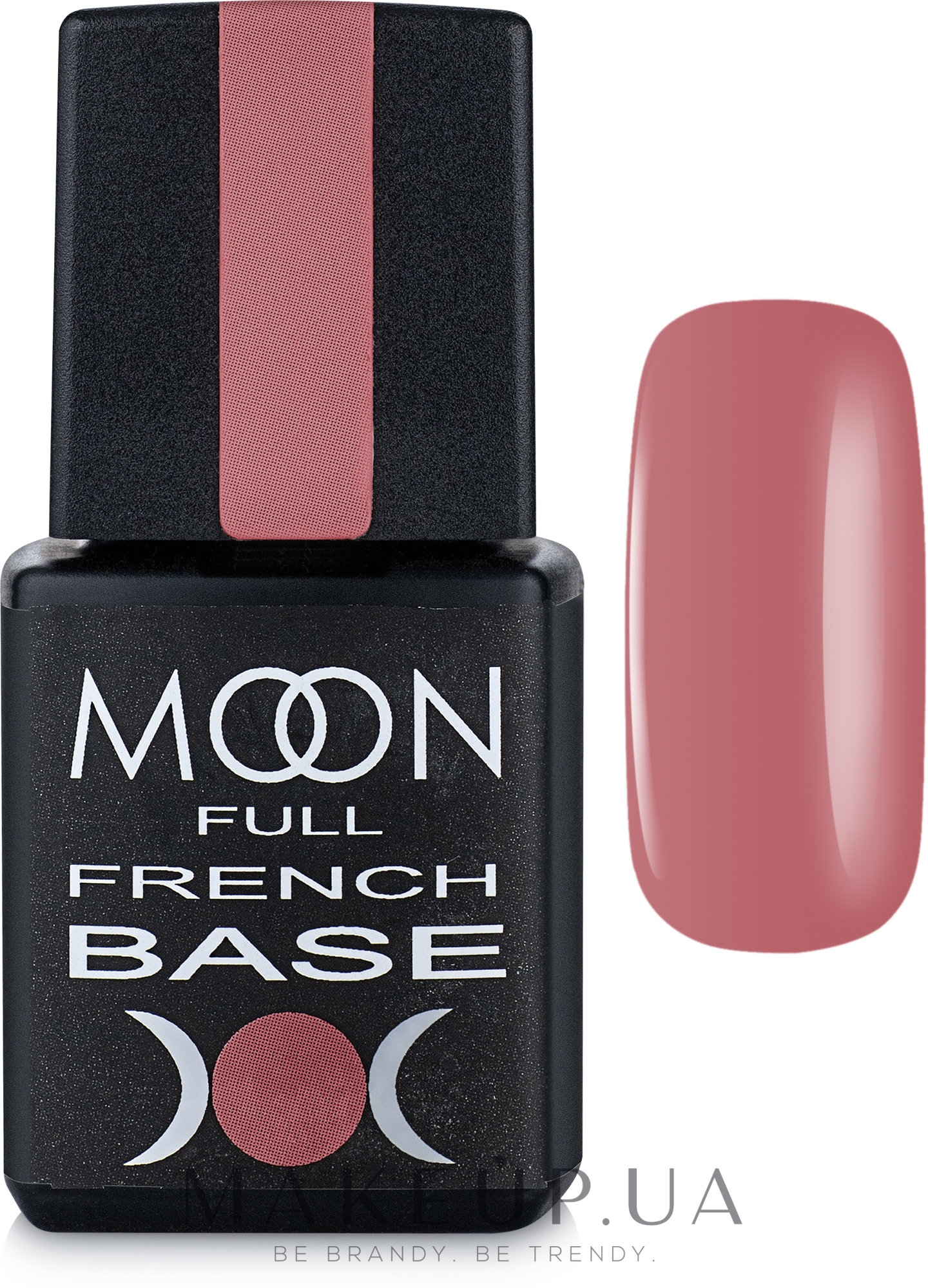 База для гель-лака - Moon Full Baza French — фото 01 - Светло розовый