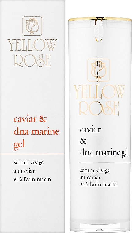 Сироватка з екстрактом ікри й морською ДНК - Yellow Rose Caviar & Marine DNA Gel — фото N2