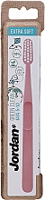 Духи, Парфюмерия, косметика Зубная щетка для детей от 5-10 лет, экстра мягкая, розовая - Jordan Green Clean Kids