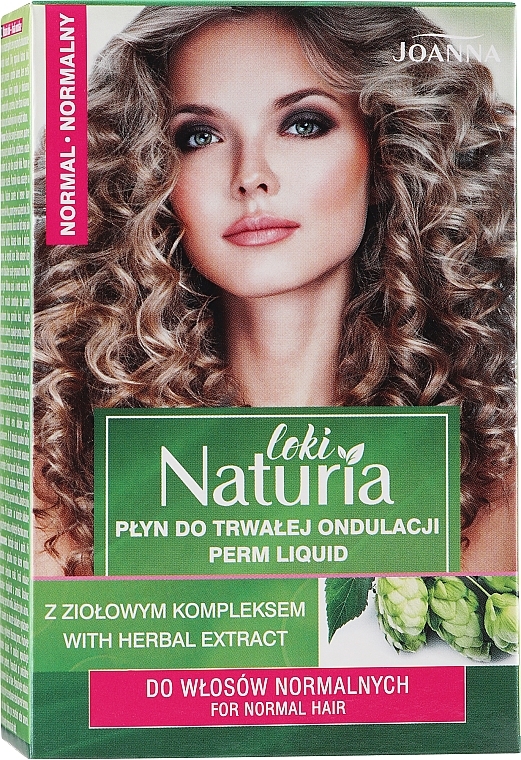 Рідина для перманентної завивки волосся - Joanna Naturia Loki Normal Perm Wave Liquid — фото N3