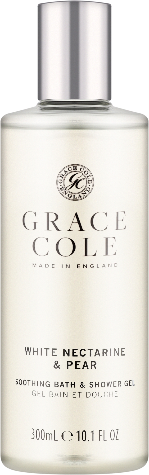 Гель для душу «Білий нектарин і груша» - Grace Cole White Nectarine & Pear Bath Shower Gel — фото 300ml