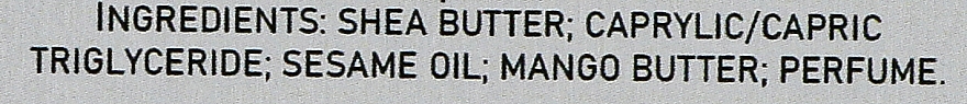 Батер з ароматом сандалового дерева й ванілі - Fabulous Skincare Black Vanilla Shea Butter Body Mousse — фото N3