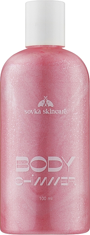 Шиммер для тела "Розовый" - Sovka Skincare Body Shimmer Pink
