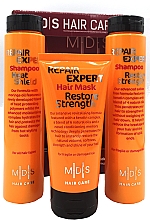 Набор «Восстановление прочности. Спасение волос» - Mades Cosmetics (shm/2x250ml + mask/150ml) — фото N2