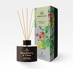 Аромадиффузор - Mira Max Raspberry & Lime Fragrance Diffuser With Reeds — фото N1