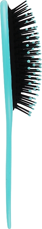Щетка для волос массажная, С0258-3, голубая с черным - Rapira — фото N2