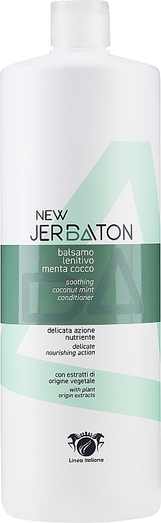 Успокаивающий кондиционер с кокосом и мятой - Linea Italiana New Jerbaton Soothing Coconut Mint Conditioner — фото N1