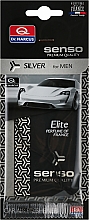 Парфумерія, косметика Ароматизатор для авто «Срібний» - Dr. Marcus Senso Elite Silver Car Air Freshener