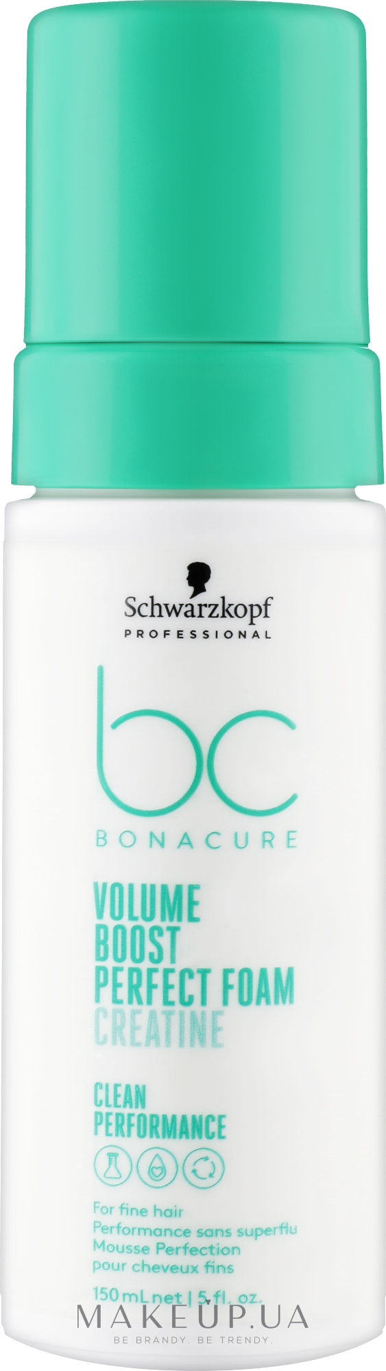Мус для об'єму волосся - Schwarzkopf Professional Bonacure Volume Boost Perfect Foam Ceratine — фото 150ml
