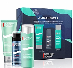 Духи, Парфюмерия, косметика Набор - Biotherm Aquapower (gel/75ml + sh/foam/50ml + sh/gel/75ml)