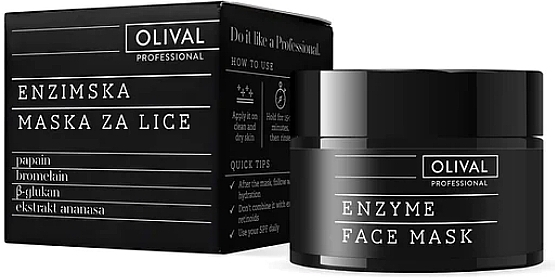 Ензимна маска для обличчя - Olival Enzyme Face Mask — фото N1