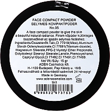 Компактная пудра - Aden Cosmetics Face Compact Powder — фото N2