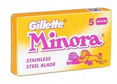 Набір лез - Gillette Minora Stainless Steel Blades — фото N1