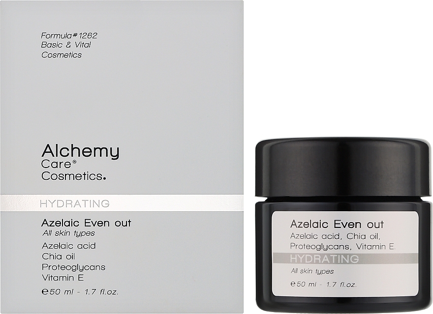 УЦІНКА Зволожувальний крем з азелаїновою кислотою - Alchemy Care Cosmetics Azelaic Even Out Cream * — фото N3