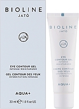 Гель для контура глаз, увлажняющий - Bioline Jato Aqua+ Eye Contour Gel Intense Moisturizer — фото N2