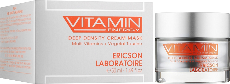 Інтенсивна структурувальна крем-маска - Ericson Laboratoire Vitamin Energy Deep Density Cream Mask — фото N2