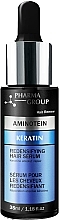 Парфумерія, косметика Реанімувальна сироватка для волосся - Pharma Group Laboratories Aminotein + Keratin Redensifying Hair Serum