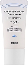 Духи, Парфюмерия, косметика Сонцезахисний крем - Purito Seoul Daily Soft Touch Sunscreen SPF50+ Travel Size