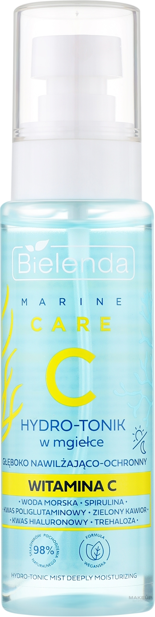 Гидротоник глубоко увлажняющий - Bielenda C Marine Care Hydro-Tonic Mist Deeply Moisturizing  — фото 100ml